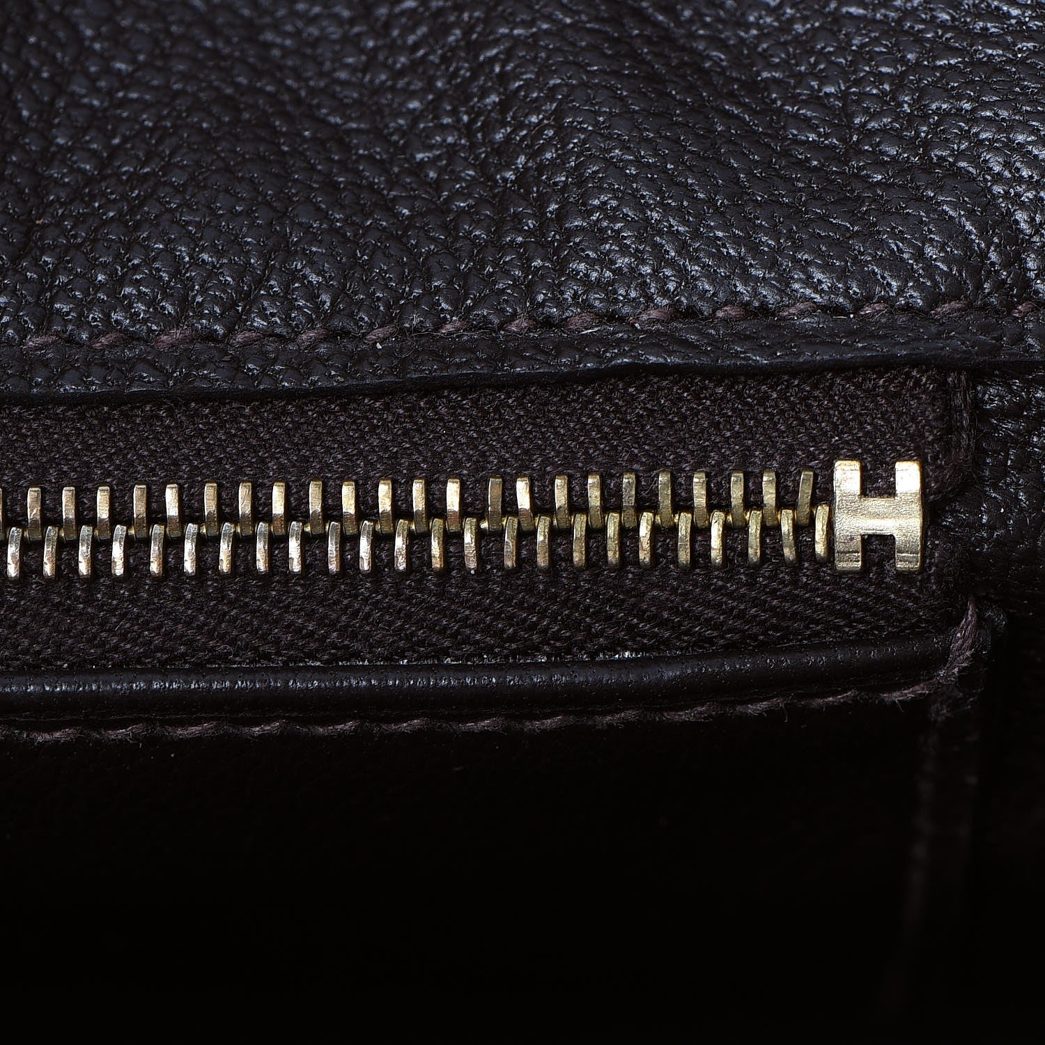 Hermes Taurillon Clemence Birkin 30 Chocolate 16 of 48