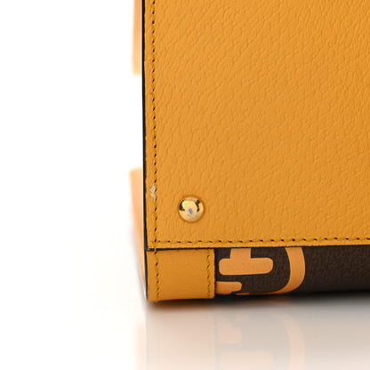 Gucci X ADIDAS Textured Dollar Calfskin Jumbo GG Textured Web Trefoil Logo Medium Diana Tote Bag Crop Black 12 of 12