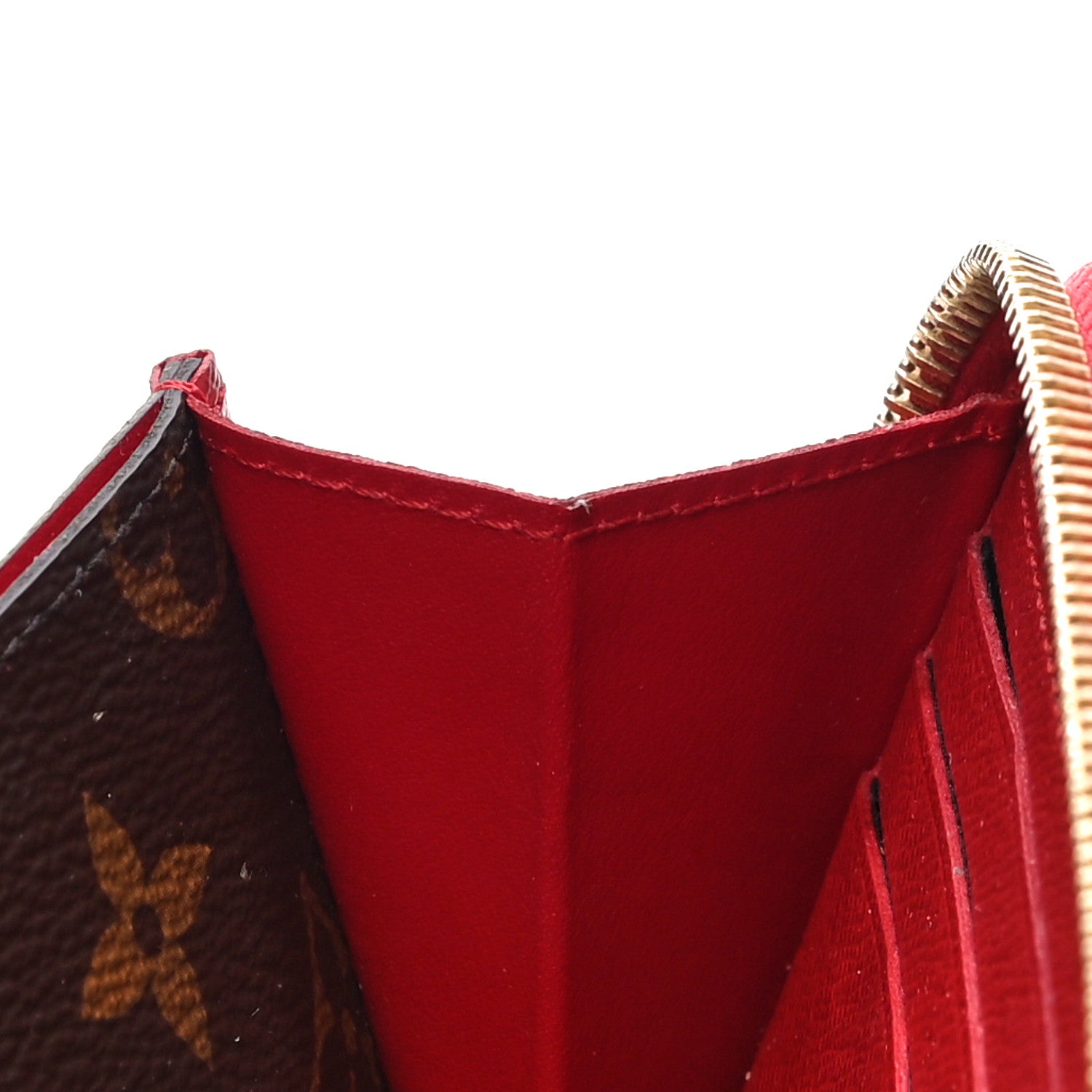 Louis Vuitton Monogram Retiro Zippy Wallet Cherry 11 of 17