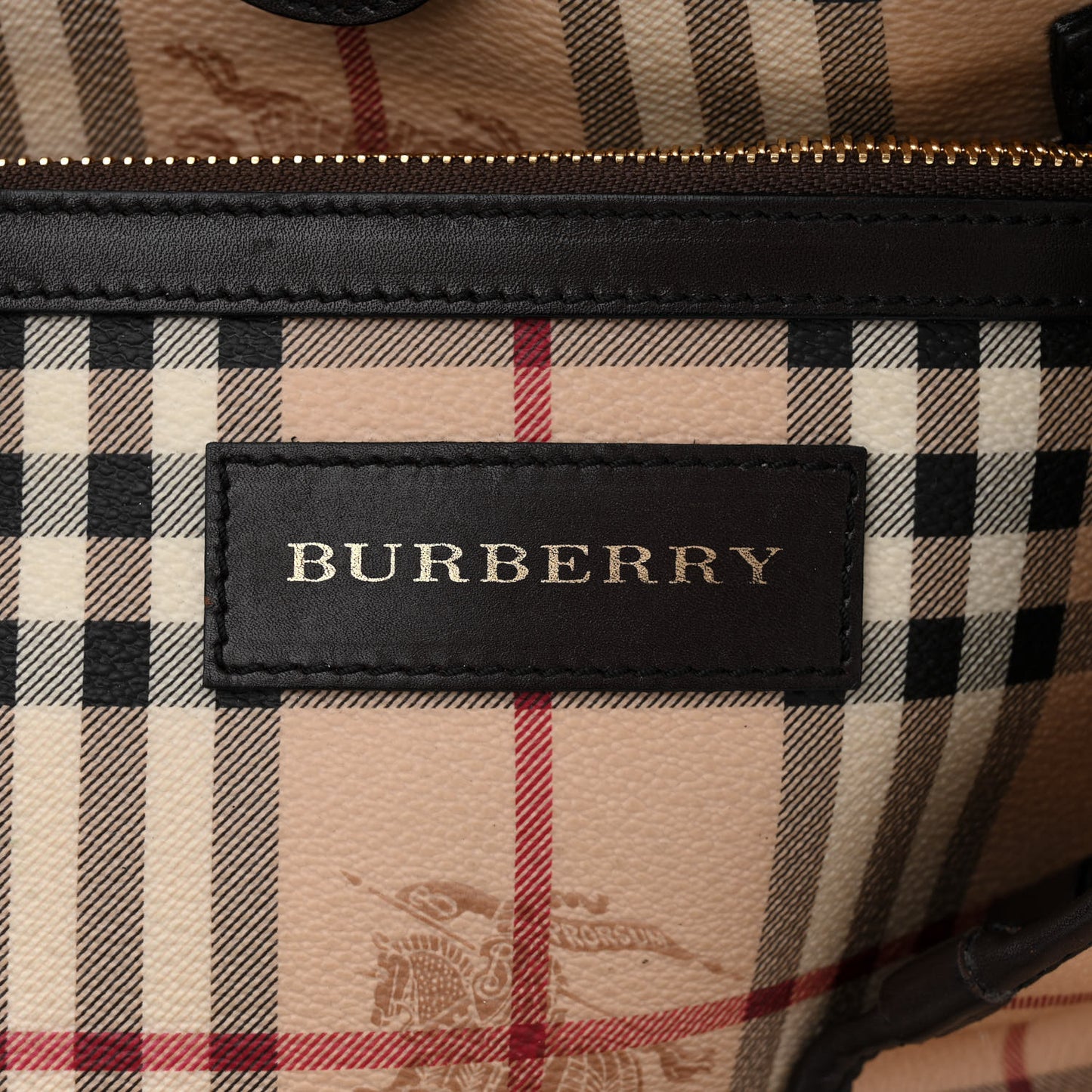Haymarket Check Large Canterbury Tote Chocolate