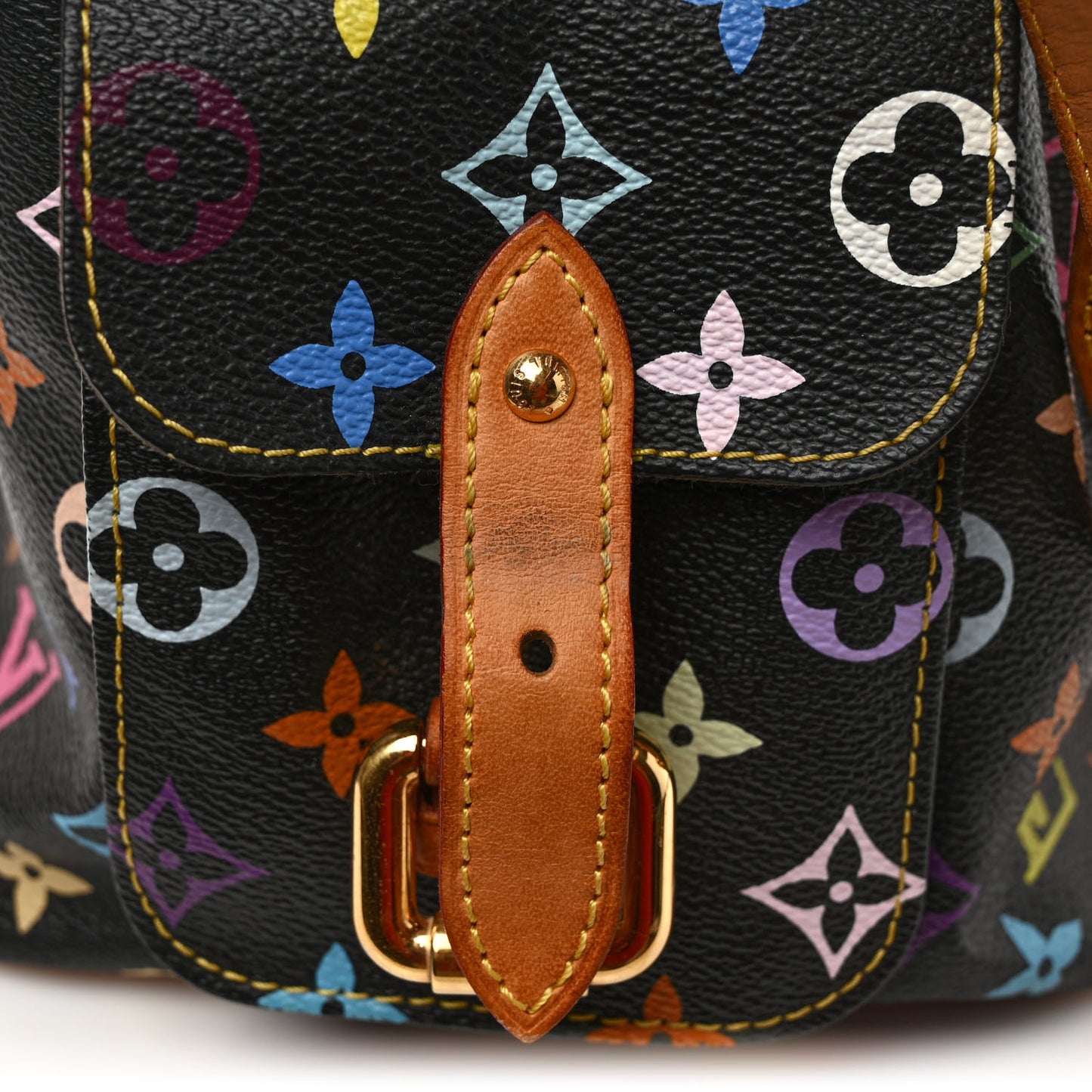 Monogram Multicolor Petit Noe Black