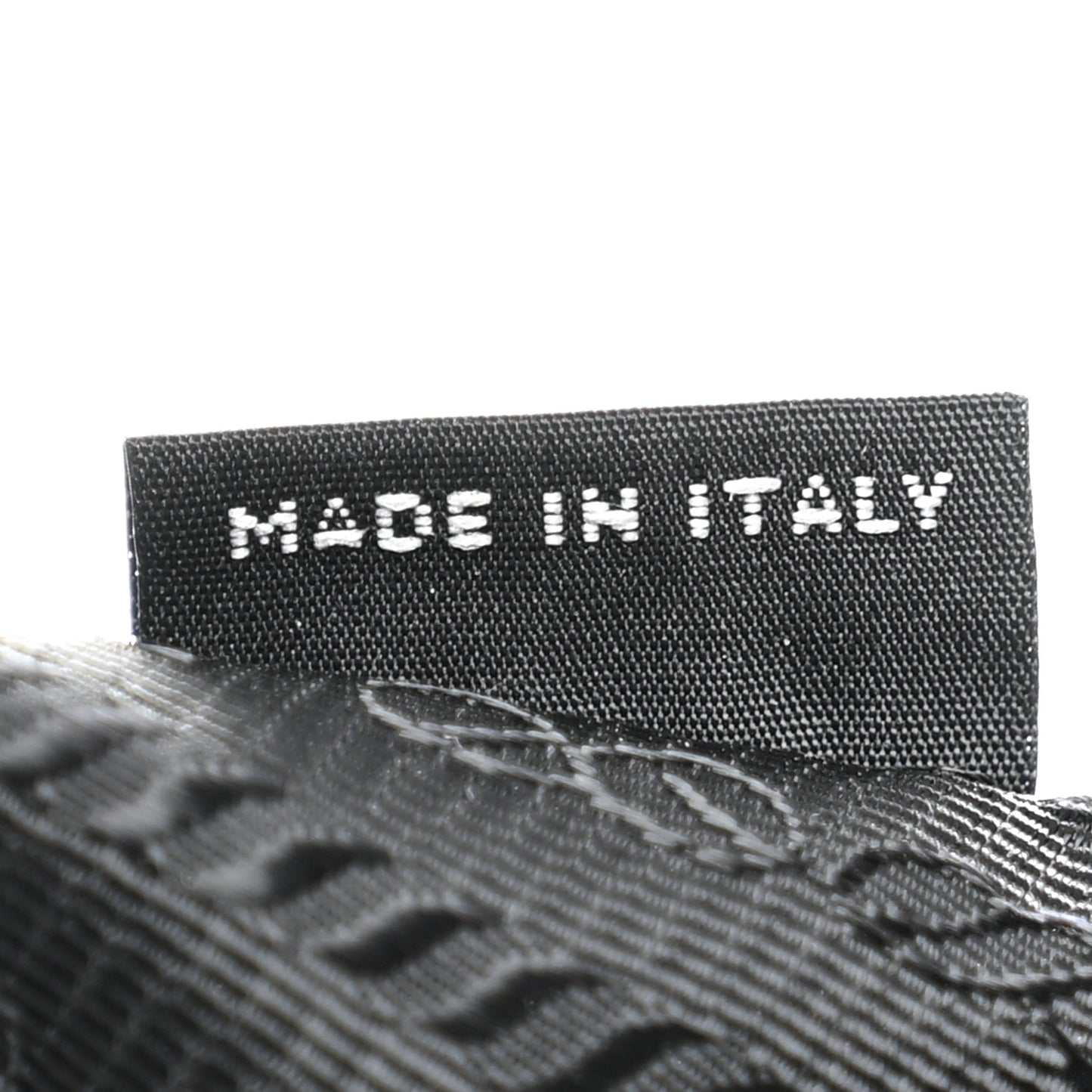 Tessuto Nylon Saffiano Mini Re-Edition 2005 Bag Black