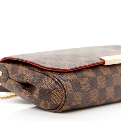 Louis Vuitton Damier Ebene Favorite MM 9 of 10