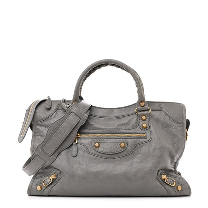 Balenciaga Agneau Giant 12 Gold Hardware City Gris Pyrite 1 of 11