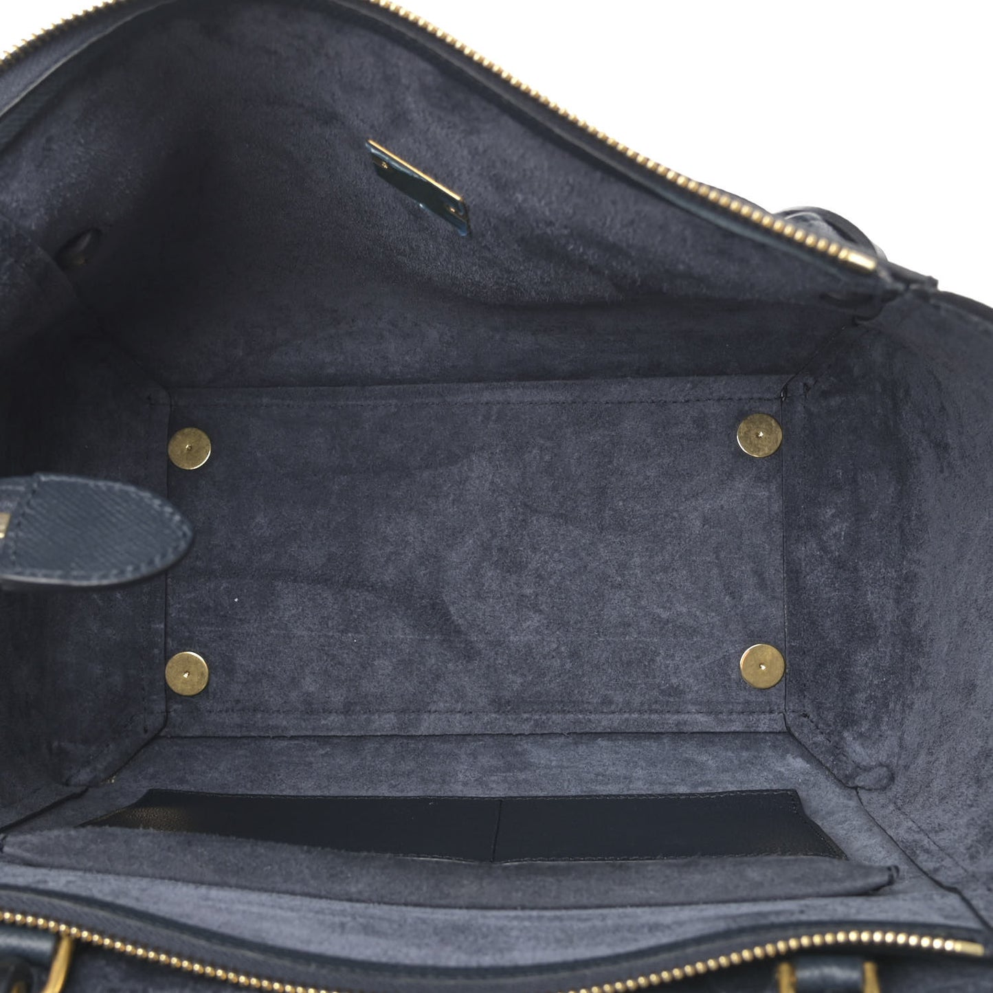 Grained Calfskin Mini Belt Bag Grey