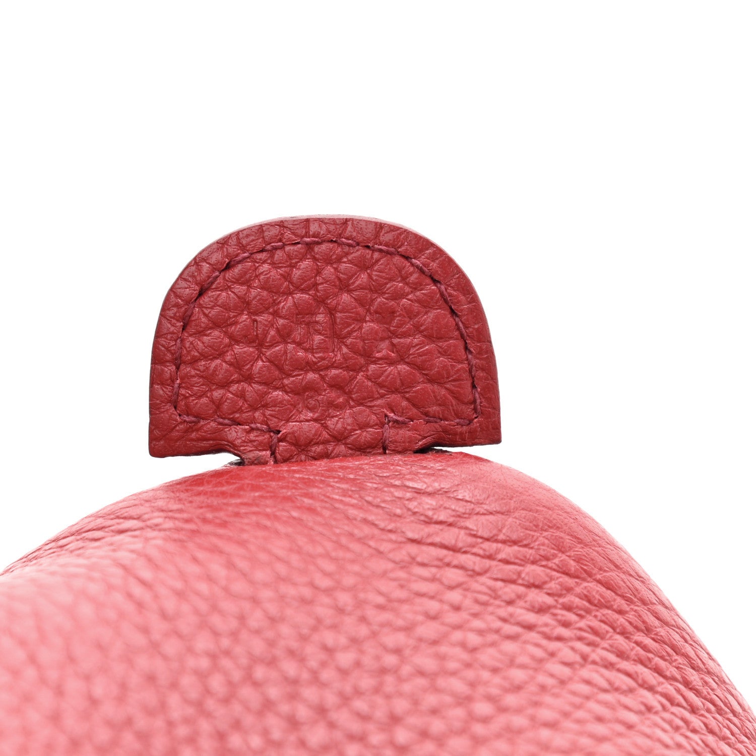 Hermes Taurillon Clemence Evelyne III PM Rouge Casaque 6 of 11