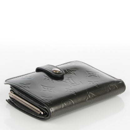 Louis Vuitton Mat Monogram French Purse Wallet Black 4 of 7