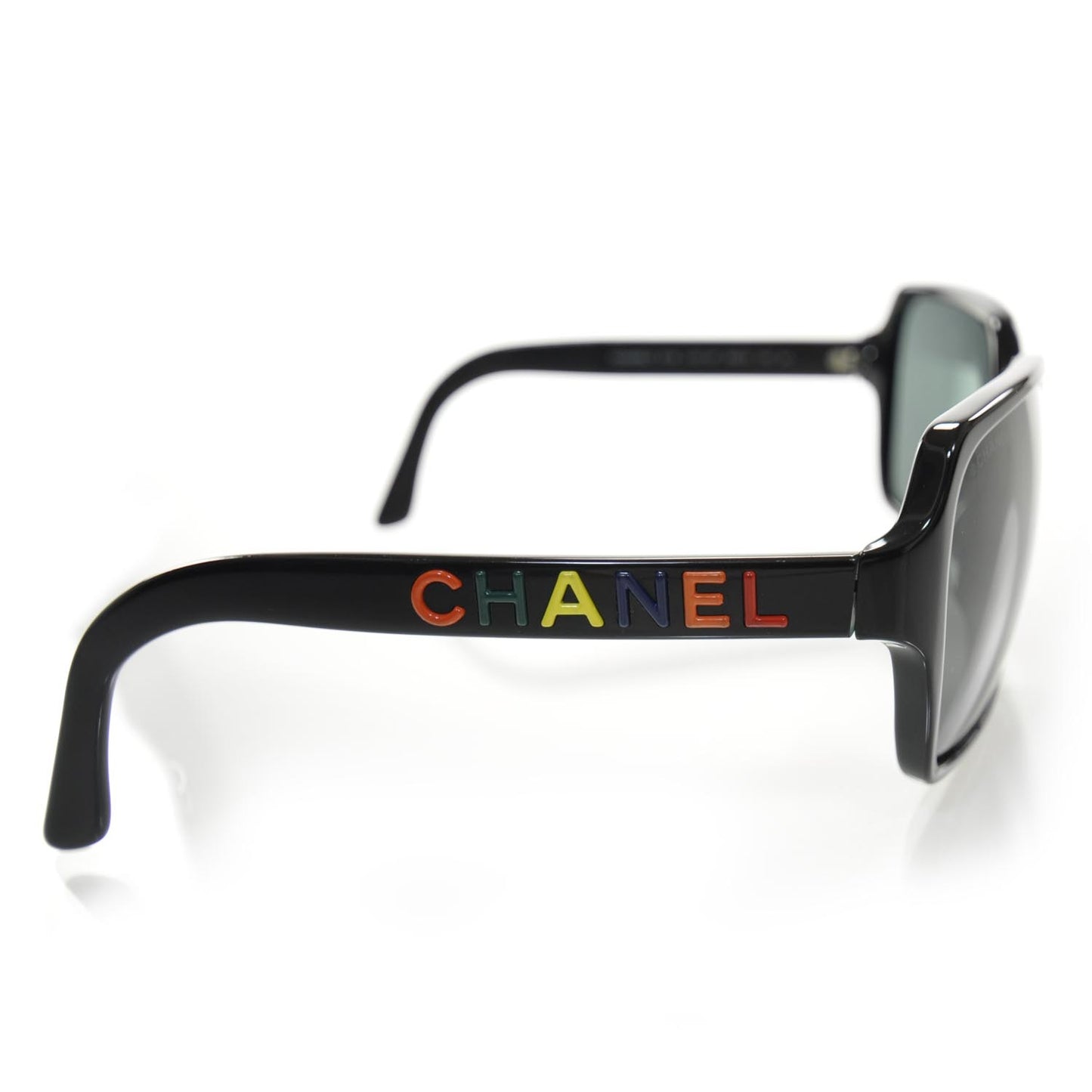 Rainbow Letter Sunglasses 5139 Black