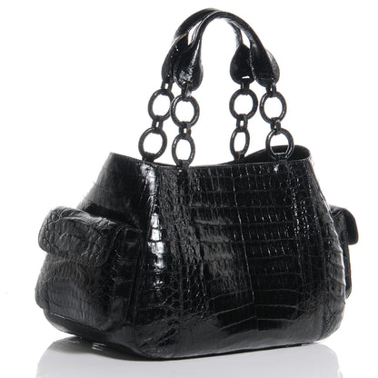 Nancy Gonzalez Crocodile Tote Black 3 of 7