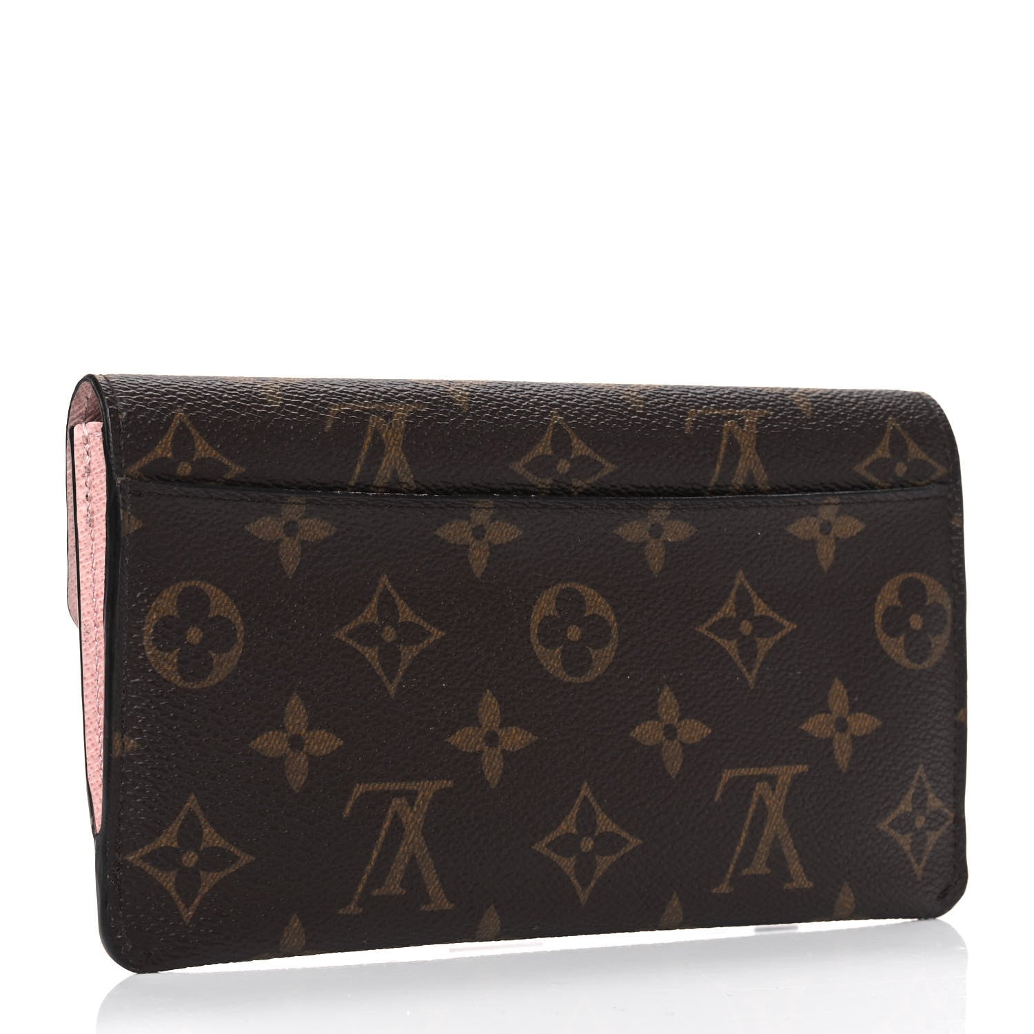Louis Vuitton Monogram Jeanne Wallet Rose Ballerine 2 of 4