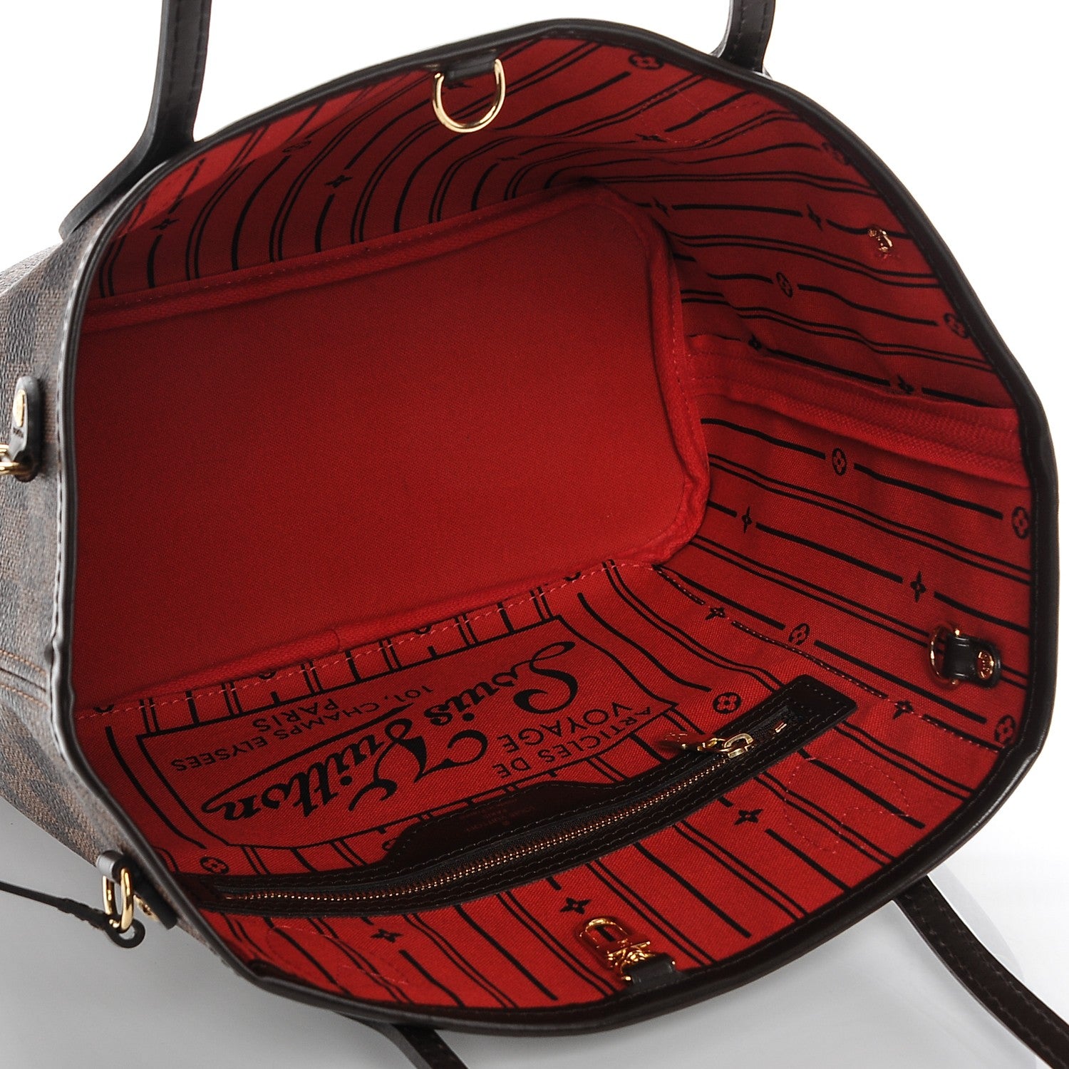 Louis Vuitton Damier Ebene Neverfull PM 5 of 6