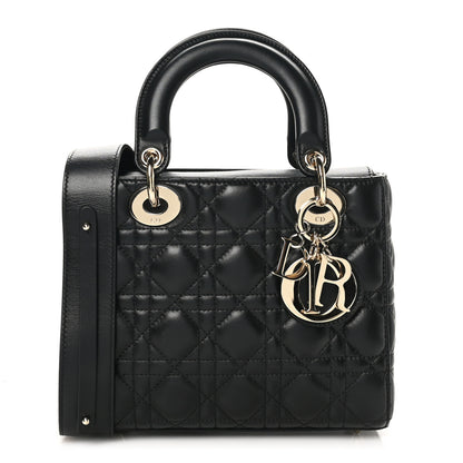 Christian Dior Lambskin Cannage Small My ABCDior Lady Dior Black 1 of 10