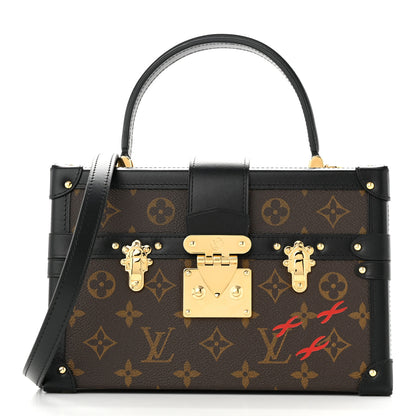 Louis Vuitton Monogram Petite Malle V Black 3 of 11