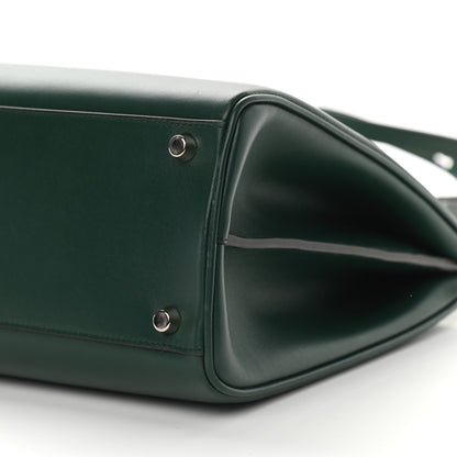 Gucci Smooth Calfskin Medium Zumi Top Handle Bag Vintage Green 8 of 9