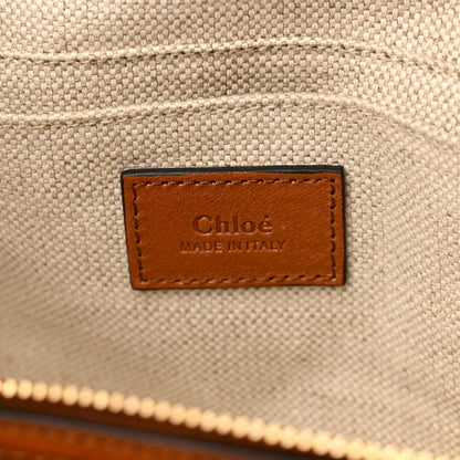 Chloe Shiny Buffalo Small Double Carry Camera Bag Clay Brown 6 of 11