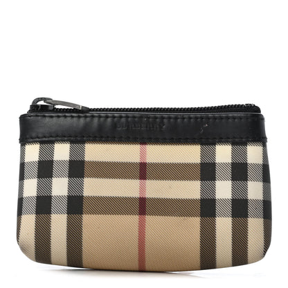 Burberry House Check Zip Pouch Black 1 of 9