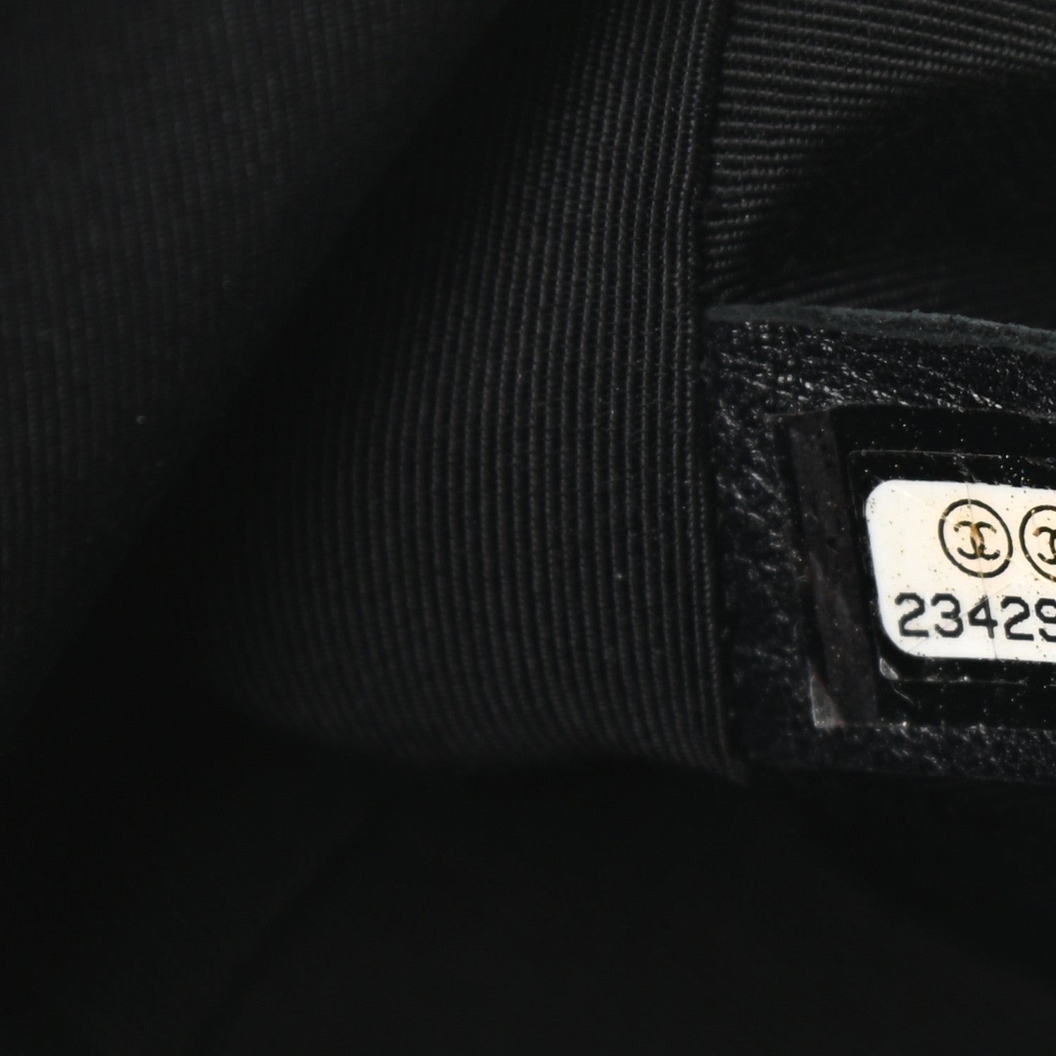 Chanel Lambskin Quilted Medium Boy Flap Black 7 of 10