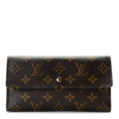 Louis Vuitton Monogram Porte Tresor International Wallet 1 of 8