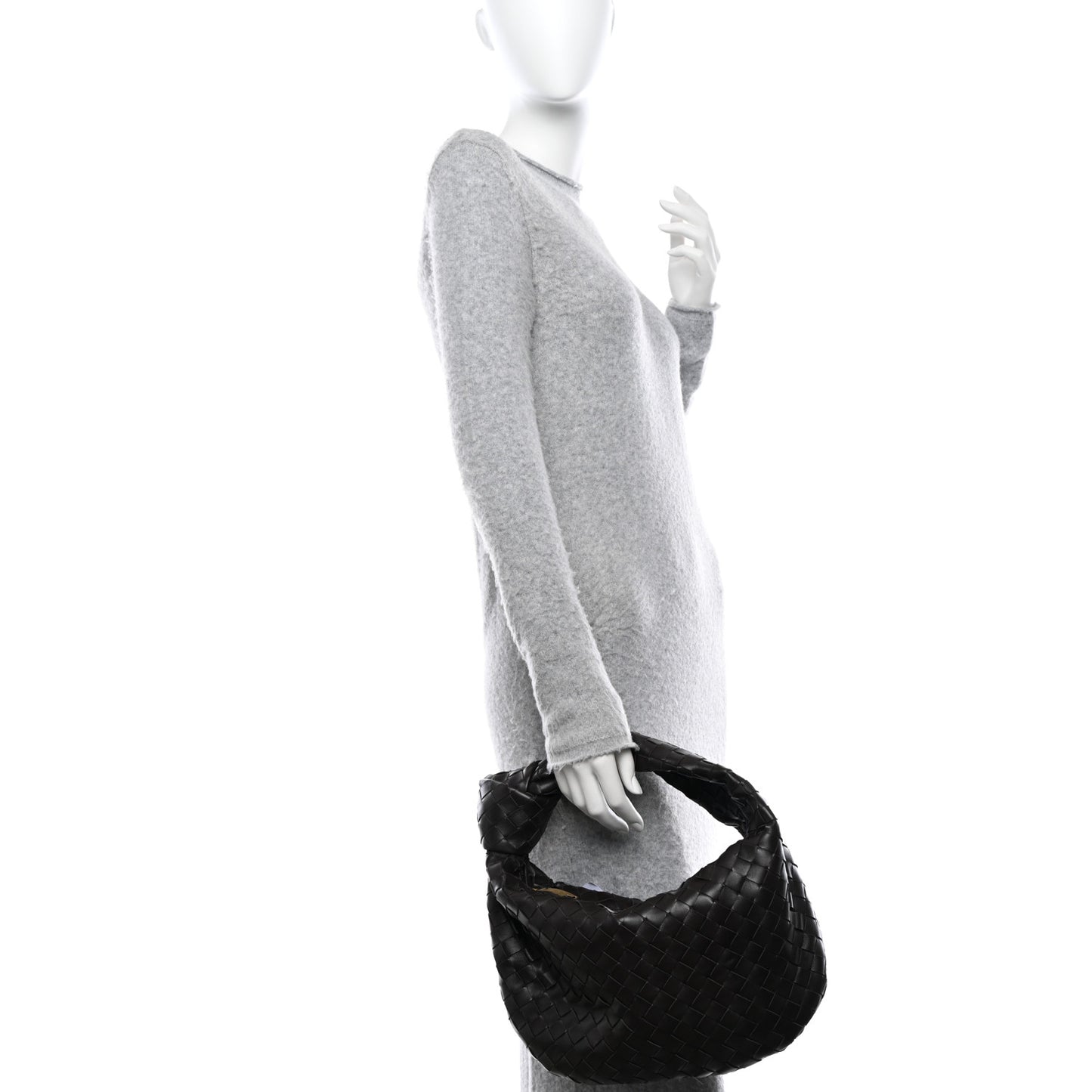 BOTTEGA VENETA Nappa Intrecciato Teen Jodie Hobo Fondant
