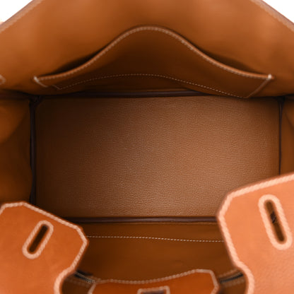 Hermes Natural Barenia Faubourg Birkin 30 Fauve 5 of 15