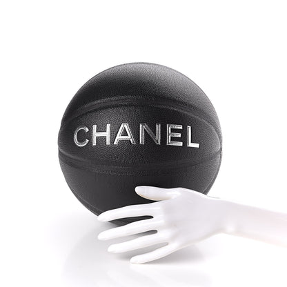 Chanel Lambskin Chain Net and Basketball Black 4 of 9