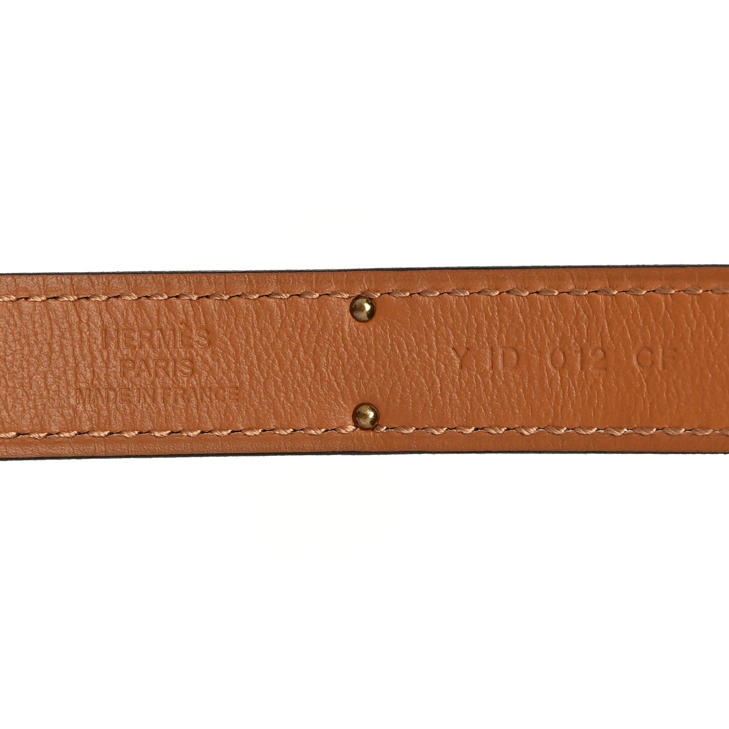 Hermes Epsom Kelly Belt Gold 3 of 4