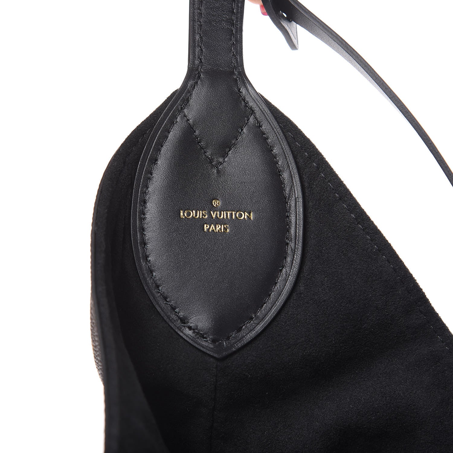 Louis Vuitton Monogram Flower Hobo Black 6 of 9