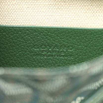 Goyard Goyardine Plumet Wallet Clutch Green 8 of 11