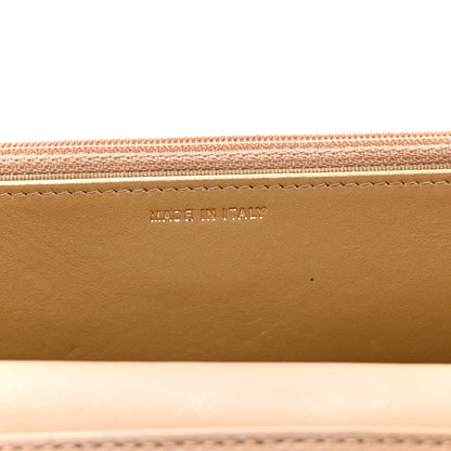 Chanel Lambskin Quilted CC Pearl Crush Wallet on Chain WOC Beige 6 of 11