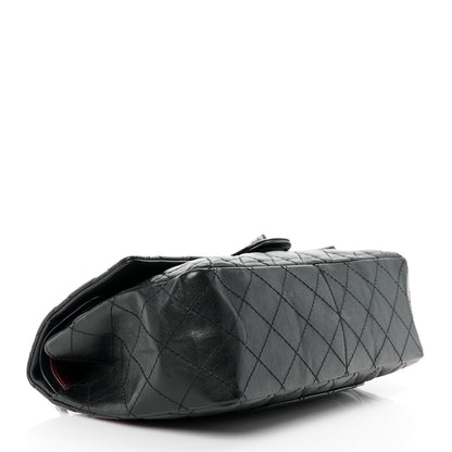 Chanel Aged Calfskin Quilted 2.55 Reissue 226 Flap Black 4 of 11