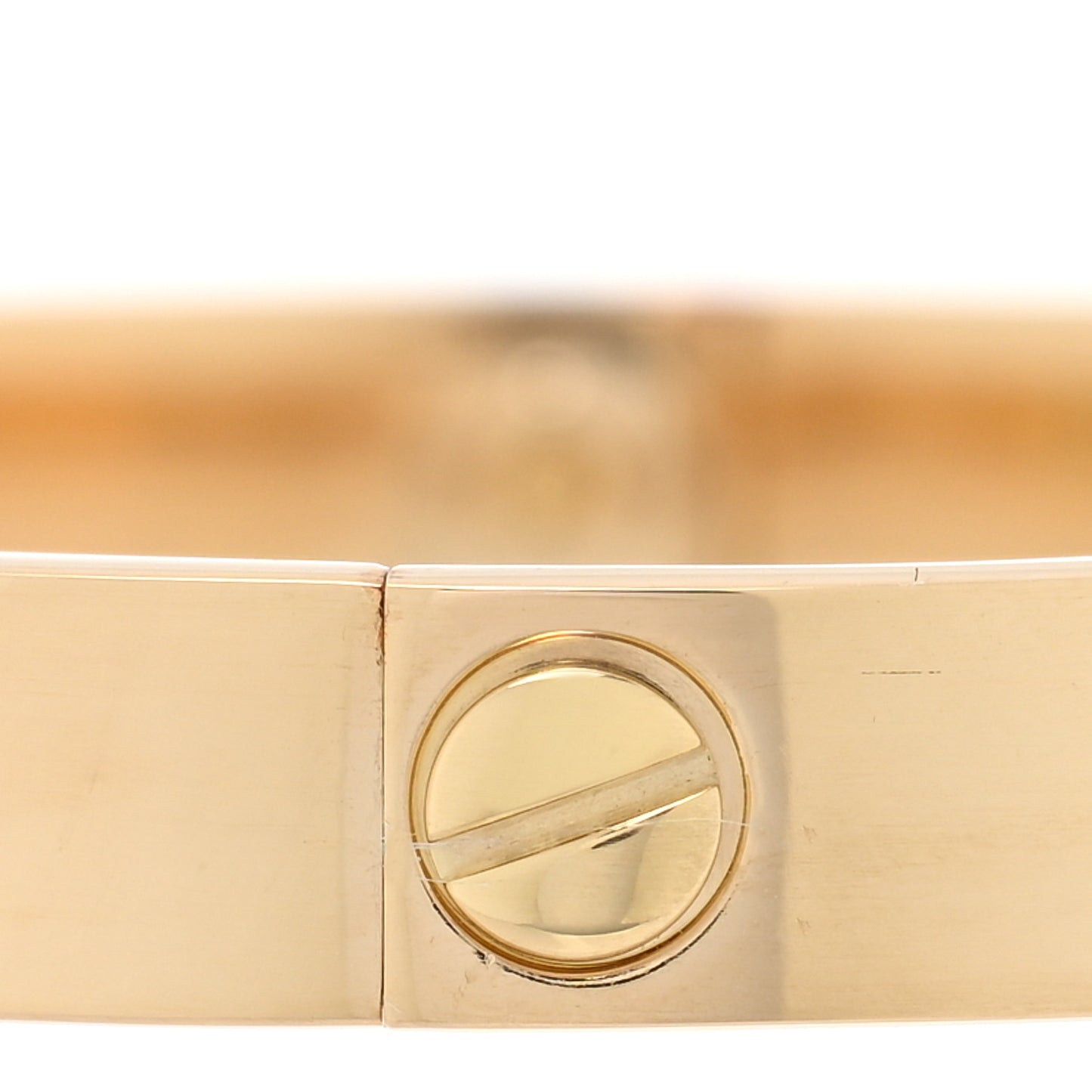 18K Yellow Gold Love Bracelet 16
