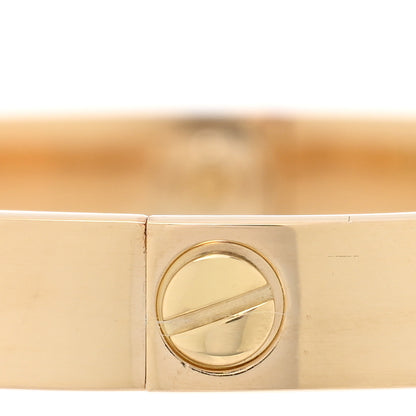 Cartier 18K Yellow Gold Love Bracelet 16 5 of 7