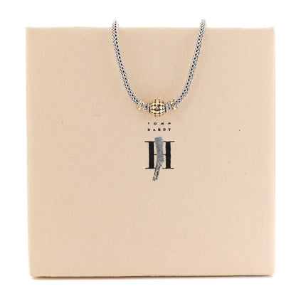 John Hardy Sterling Silver 18K Yellow Gold Dot Classic Chain Necklace 6 of 6