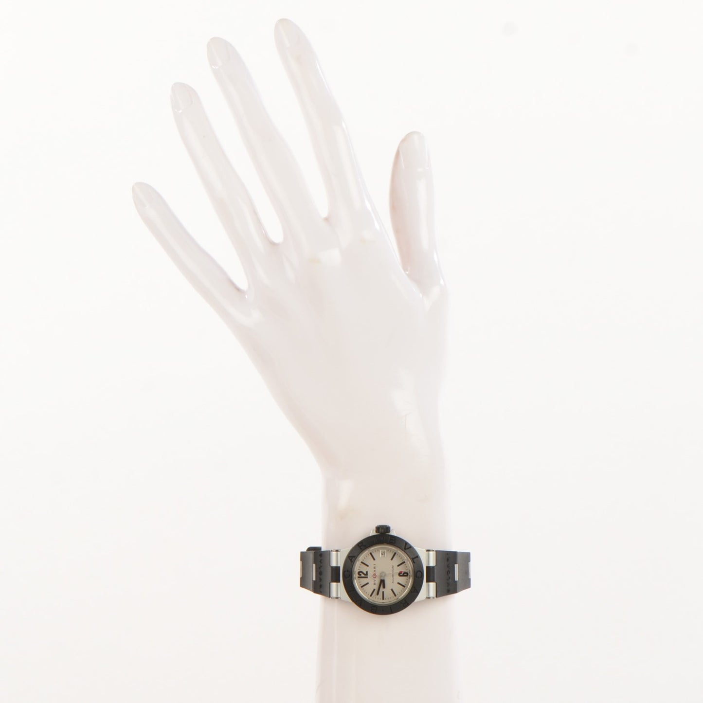 Aluminum Rubber 29mm Diagono Quartz Watch