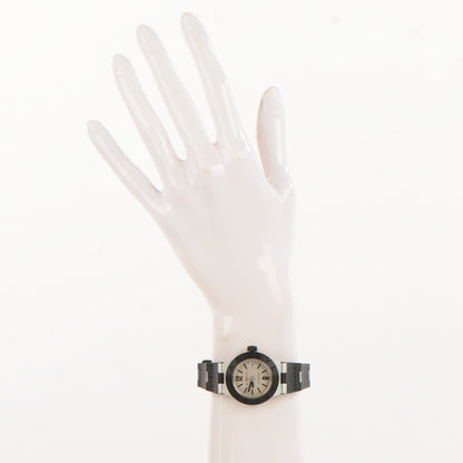 Bulgari Aluminum Rubber 29mm Diagono Quartz Watch 2 of 7