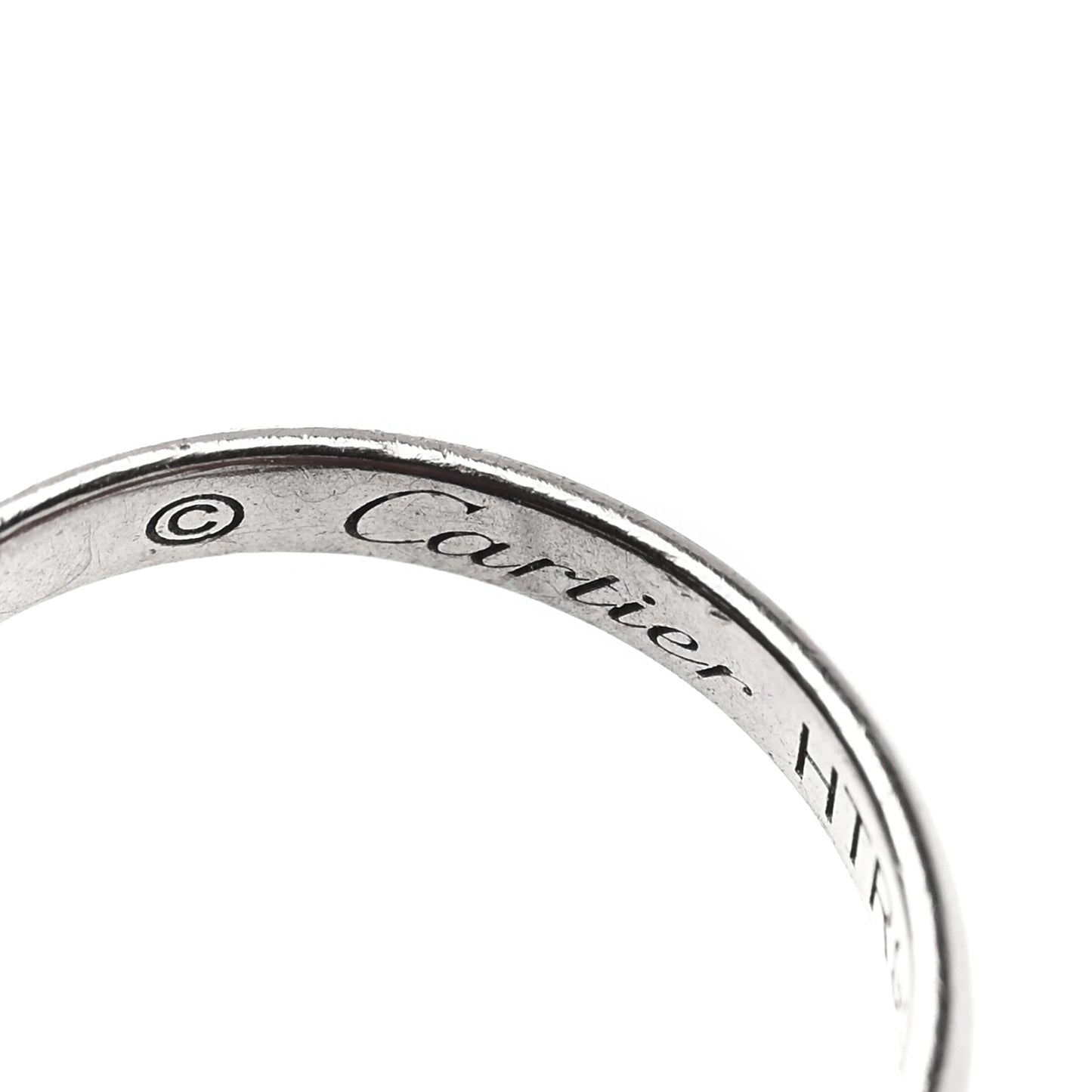 18K White Gold Ceramic Trinity Cord Bracelet Red