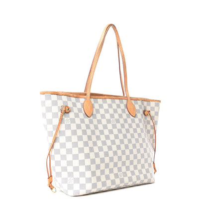 Louis Vuitton Damier Azur Neverfull MM 3 of 9