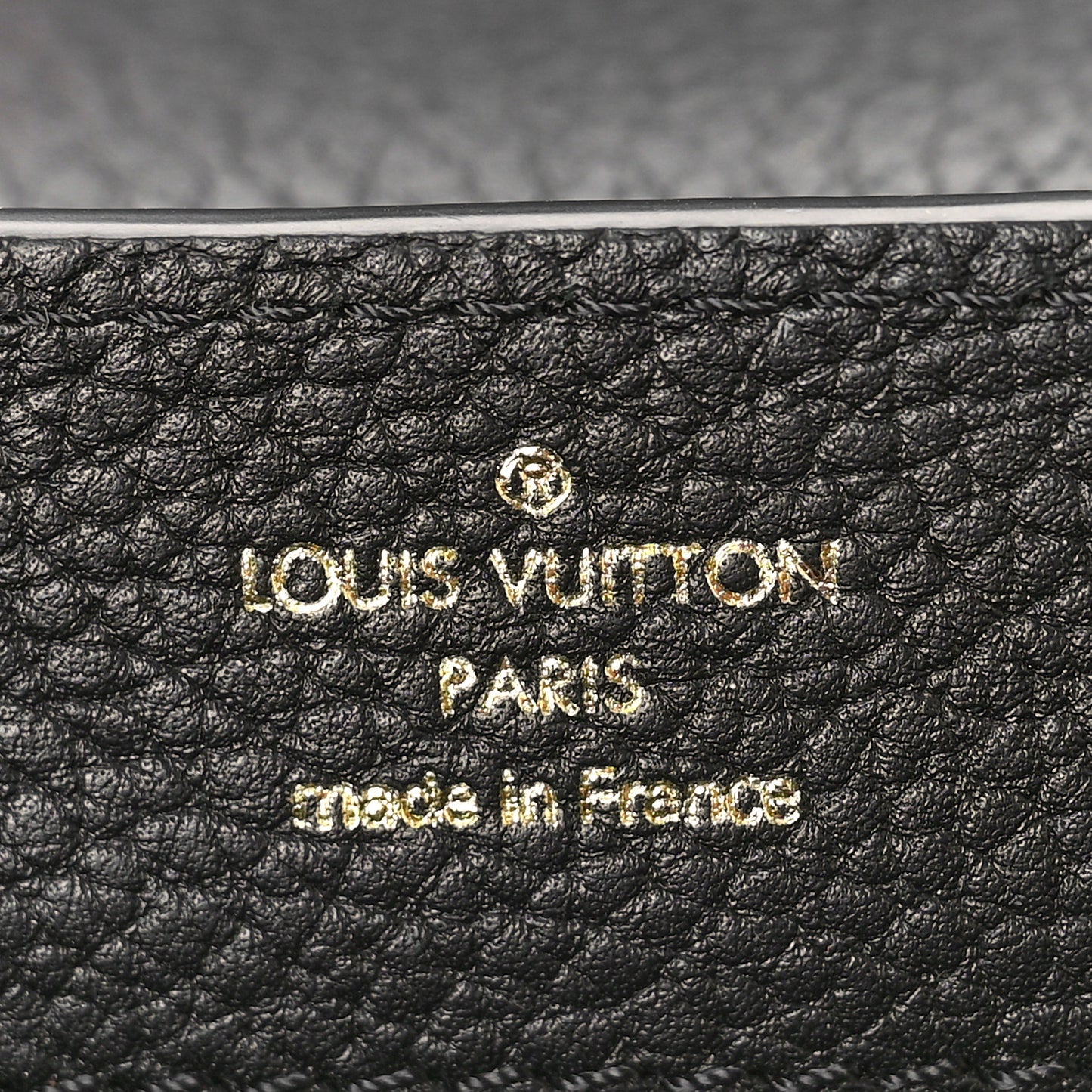 Taurillon Mini Capucines Black