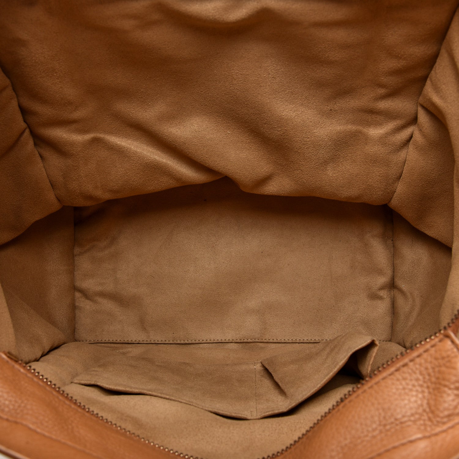 Celine Drummed Calfskin Mini Luggage Camel 5 of 13