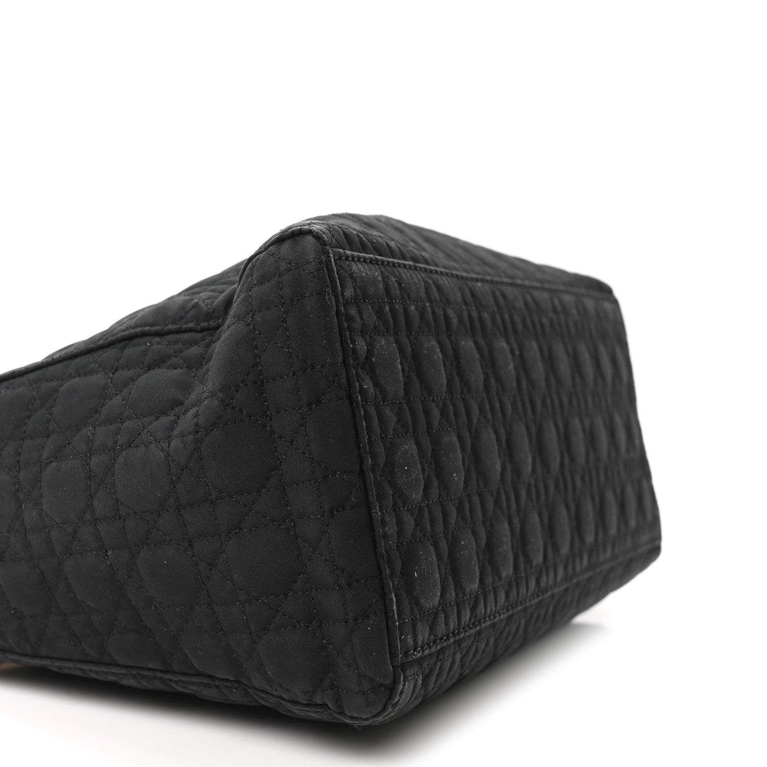 Christian Dior Nylon Cannage Medium Lady Dior Black 9 of 10