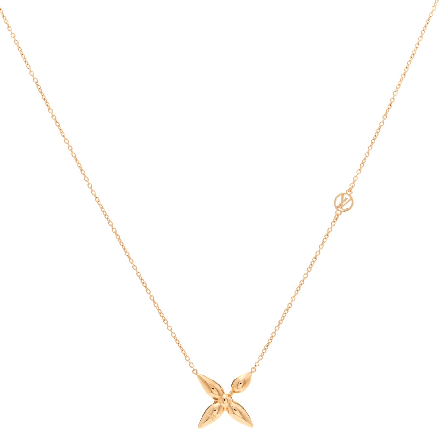Metal Louisette Necklace Gold