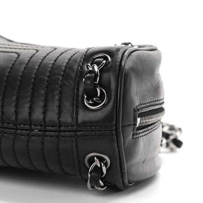 Chanel Lambskin Small Tassel Shoulder Bag Black 10 of 13