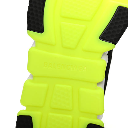Balenciaga Neoprene Knit Womens Hi Speed Sneakers 37 Black Yellow Fluo 6 of 7