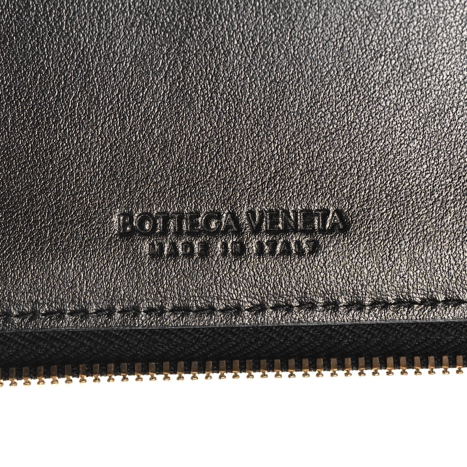 Bottega Veneta Nappa Intrecciato Zip Around Wallet Black 6 of 6