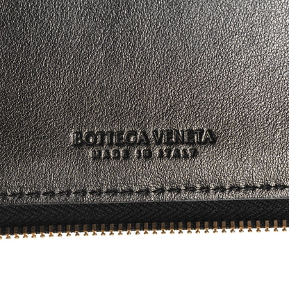 Bottega Veneta Nappa Intrecciato Zip Around Wallet Black 6 of 6