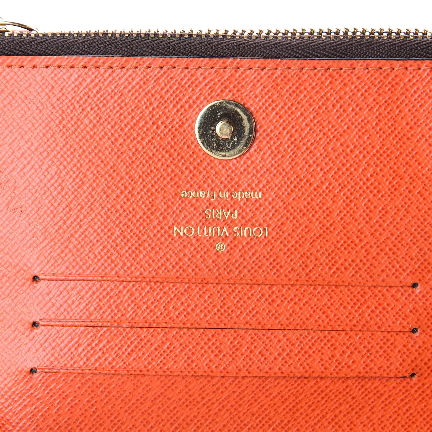Louis Vuitton Monogram Compact Adele Wallet Piment 5 of 5