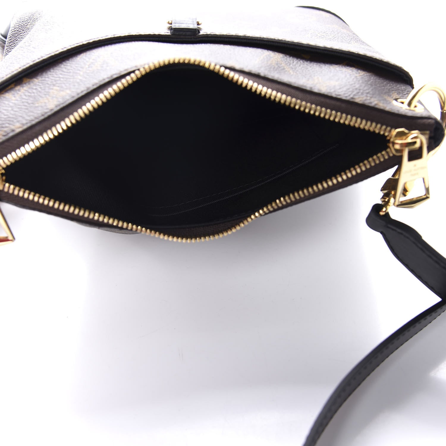Louis Vuitton Monogram Odeon PM Black 5 of 10