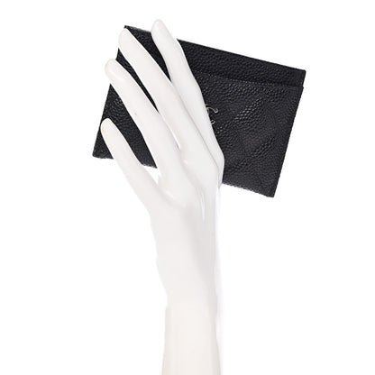 Chanel Caviar Quilted Card Holder Black 2 of 9