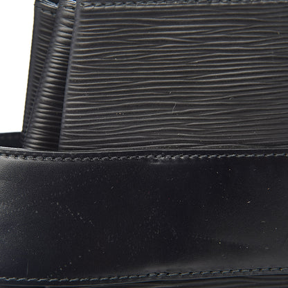 Louis Vuitton Epi Sac D'Epaule Black 7 of 11