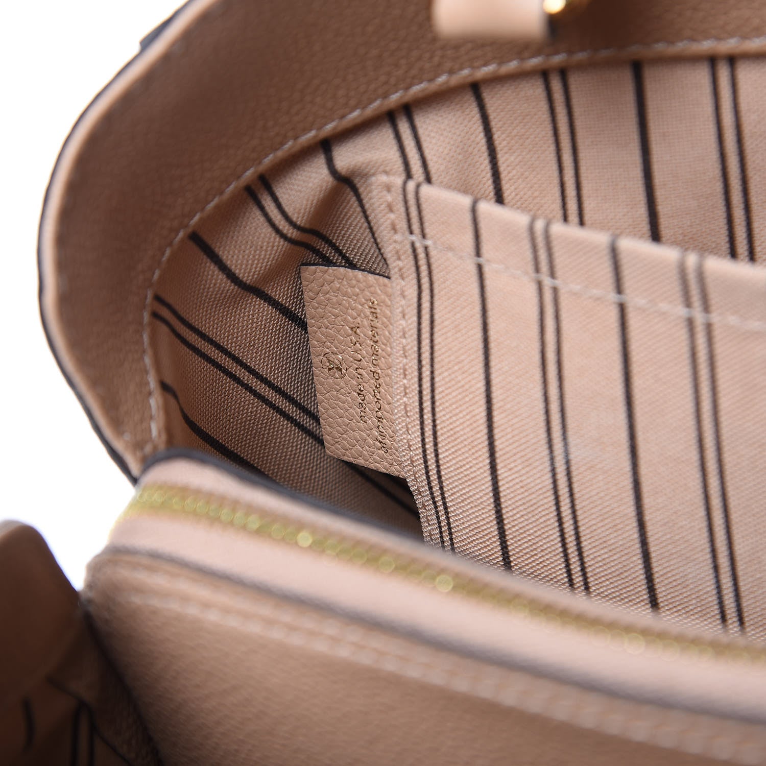 Louis Vuitton Empreinte Montaigne MM Papyrus 7 of 11